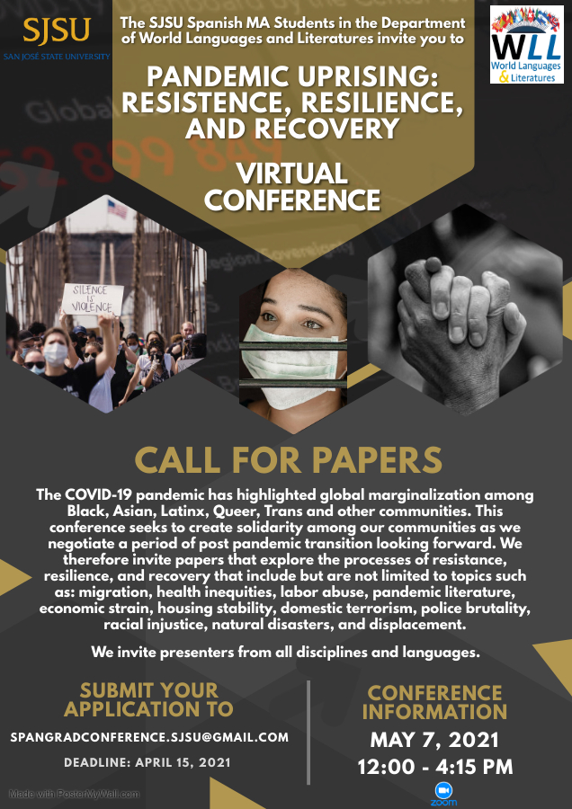 flyer for a call for papers